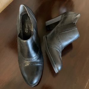 St John’s Bay Leather Heeled Booties